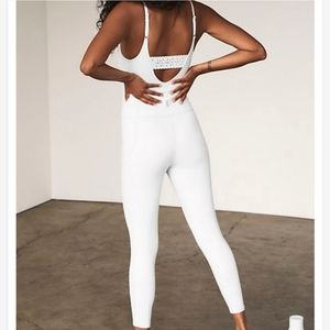 NWOT Free People Movement Onesie Jumpsuit Catsuit Yoga Dance Pink